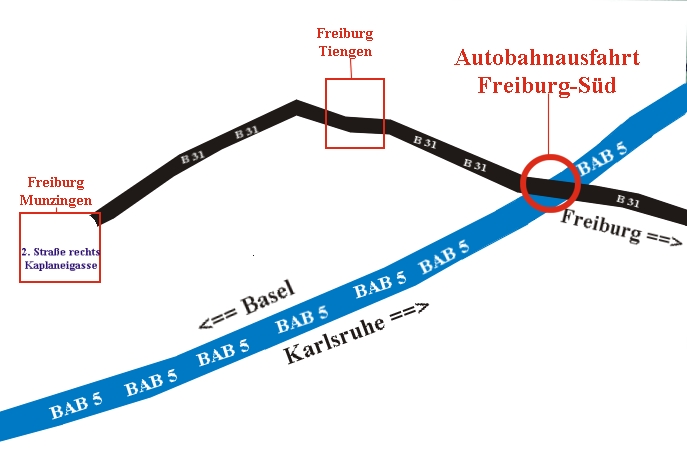 Anfahrtsskizze